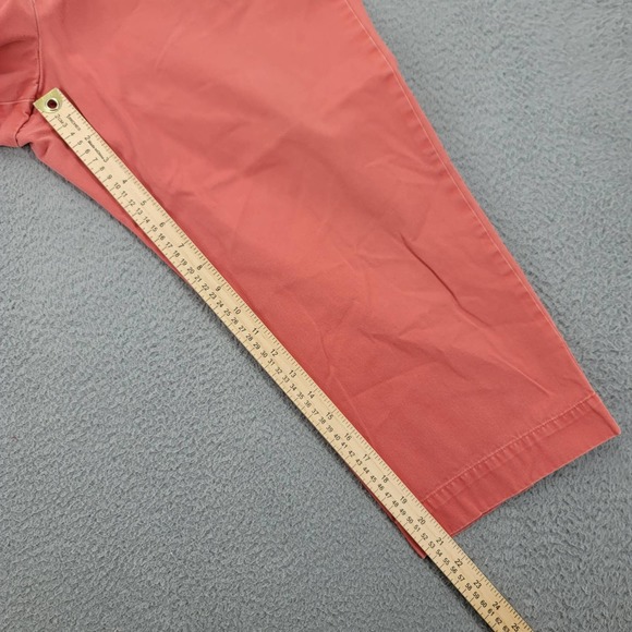 J.Crew Pants Womens 12 Pink Chinos Flat Front Barbiecore Classic Straight Leg - Picture 12 of 16
